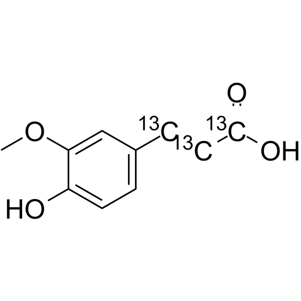Ferulic acid-13C3 1261170-81-3